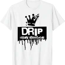 Drip King - Stylish Urban Streetwear Graffiti T-Shirt