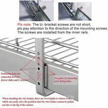 2 Tier Pull Out Cabinet Organizer (11" W X 18" D) Heavy-Duty Metal Sliding Drawer Shelf, Two Tier Pull Out Shelves For Kitchen Cabinets, Pantry, Bathroom, Chrome Finish