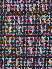 Short Dress With Wide Straps And Buttons And Leg Opening (Includes Belt) - Navy Blue - View 4