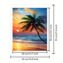 1pc Paint By Numbers Kit For Adults Beginner On Canvas, Adults' Paint-By-Number Kits, Adult Paint By Number Kits, Painting Kits For Adults, Number Painting For Adults, Hobbies For Women, Painting By Numbers For Adults, Birthday, Thanksgiving, Christmas Gifts For Mom, Grandma, Neighbors, Friends, Home Decor Set(Frameless)