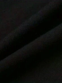 Cross Print Men's Casual Short Sleeve T-Shirt Summer Round Neck Homewear Pajamas Male Tops - 黑色 - 查看 3