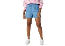Wrangler Women's Stay Home Cotton Pull-On Shorts - Blue - View 1
