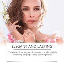 Roxelis Charming Peony Roll-On Perfume, Elegant Fragrance Long-Lasting Floral Scent Rolls On Skin