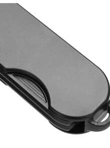 1支可折叠梳子/胡须刷 - 双齿设计，适合造型和装饰，便携式设计，适合各种发型。男士发梳，理发用品，男士配饰，男士头饰