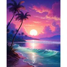 1pc Paint By Numbers Kit For Adults Beginner On Canvas, Adults' Paint-By-Number Kits, Adult Paint By Number Kits, Painting Kits For Adults, Number Painting For Adults, Hobbies For Women, Painting By Numbers For Adults, Birthday, Thanksgiving, Christmas Gifts For Mom, Grandma, Neighbors, Friends, Home Decor Set(Frameless)