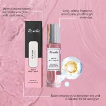 Roxelis Charming Peony Roll-On Perfume, Elegant Fragrance Long-Lasting Floral Scent Rolls On Skin