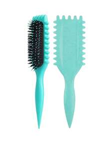 2025 New Curl Defining Brush – No-Pull Curl Brush For Curly Hair, Anti-Frizz Detangling & Styling Tool For Perfect Curls - Multicolor - View 19