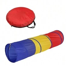 Juego de túnel para niños, juguete para gatear para bebés pequeños, para exteriores e interiores - Multicolor - Ver 2