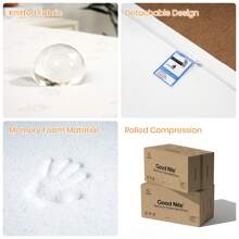 Good Nite Memory Foam Mattress With Breathable And Supportive Zippered Cover - Comfortable Foam Mattress In Single And Double Sizes For Reliable Construction And Soft Sleep - 11 cm Deep - View 10