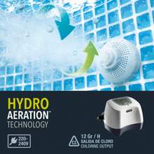 Intex Sistema cloración salina E.C.O 12 gramos/hora ✅ Entrega 24/48h a España (península)