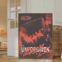 1PC Canvas Poster, Album Cover Poster, Wall Decoration, Room Decoration, Wall Decoration, Canvas Print, Modern Art Autumn Decoration, Wall Art, Music Poster, Ideal Gift For Bedroom, Living Room, Hallway, Unframed