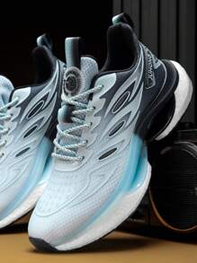 2025 Spring New Classic Leather Breathable Couple Running Shoes, Versatile - Royal Blue - View 3