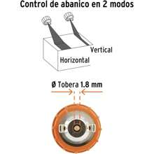 Truper PIPI-44E, Pistola para pintar eléctrica, 600 W Motor 5.2 A - 1 - Ver 3