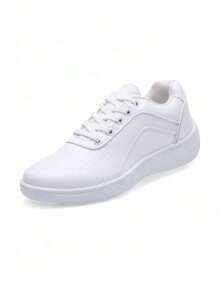 Tenis Mujer Blanco Clásico, Cómodos y Estilosos, Perfectos para el Día a Día - Blanco - Ver 5