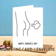 Funny Fathers Day Card, Fathers Day Gift For Dad Including Envelope - Style-01 - View 8