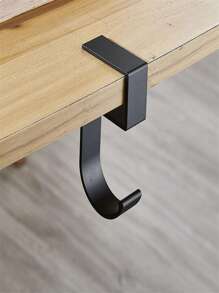 1pc Shaped Table Edge Hook Desk Side Hanging Bag Removable Office Handbag Holders Table Hooks Office Desk Organizer,Over The Door Organizer,Clothes Hook,Wall Coat Hanger,Wall Adhesive Hook,Wall Organizer,Hanger Set,Photo Frame Wall - Multicolor - View 13