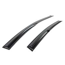 4PC Set Window Visors For 2011-2016 Hyundais' Elantra Sedan Window Rain Guards Smoked Aero JDM Wind Deflectors Stick On By 4PCS, 2012 2013 2014 2015, Perfect As A Valentine Gift For Drivers - Smoke/Tinted - View 3