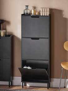 SoBuy Shoe Cabinets - Black - View 1