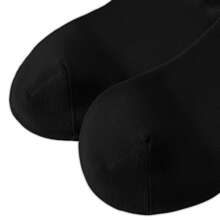 Farfallarossa Men's And Women's 12/9/6 Pairs Of Short Socks, Cotton Socks, Absorbent And Odor-Resistant, Invisible Socks, Soft And Breathable, Low-Cut Fitness Sports Socks. - Black - View 9