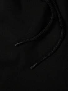 MADHERO Men's Solid Color Drawstring Waist Swim Trunks