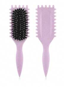 2025 New Curl Defining Brush – No-Pull Curl Brush For Curly Hair, Anti-Frizz Detangling & Styling Tool For Perfect Curls - Multicolor - View 21