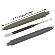 5pcs Easter Island Moai Statue Retractable Neutral Pens, Low Center Of Gravity, Mini Pocket Pens With Large Capacity Ink Refills, Black Ink, Suitable For School, Party, Office, Back To School Season