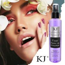 Fijador de maquillaje KJ Beauty Kejel Jabibe Hidrata, calma, maquillaje por más tiempo y refresca 120ml - Morado - Ver 4