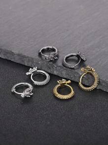 1 par de pendientes de aro de moda para mujer para boda, compromiso, aniversario, fiesta, joyería, regalo del Día de San Valentín, mamá, madre, Día de la Madre