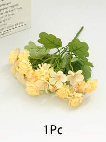 1/3Pcs Yellow Artificial Flowers,Fake Flowers,For Home Decoration,Decorative Faux Flowers,Fake Plants,Desk,Room Decoration Stuff,Wedding Bouquet Decor,Vase Decoration,Summer Decoration.
