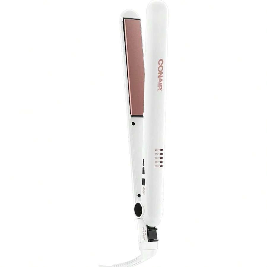 Conair Double Ceramic Flat Iron, 1 Inch - 1 - Ver 1