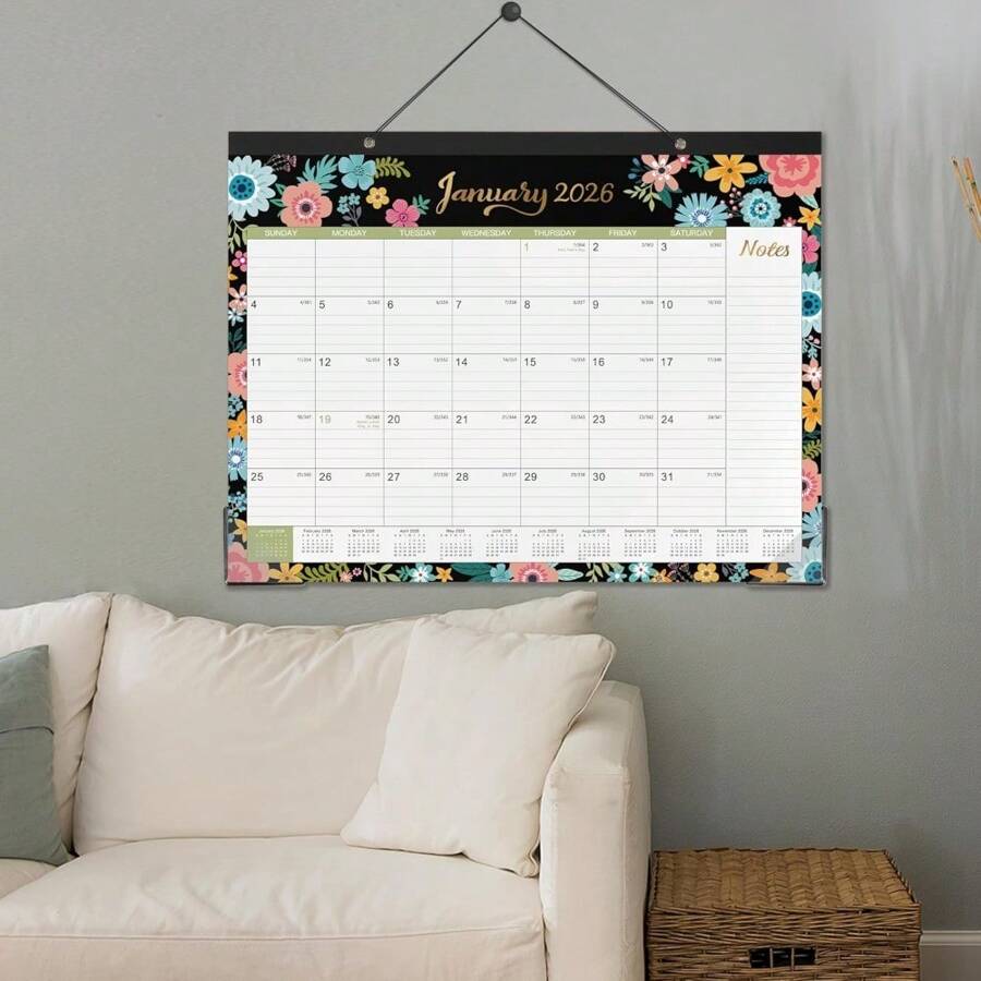 20252026 Desk Calendar Large Desk Calendar 20252026 Jul. 2025 Dec