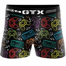 Kit With 5 Microfiber Children's Boxer Briefs