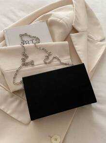1 pièce Nouveau sac bandoulière mini stylé à imprimé piano, thème musical de fête. Sac à épaule carré avec motif de clavier de piano. Boucle et bandoulière en métal. Convient pour les fêtes musicales et en cadeau pour femmes. Boîte rigide peut ranger un téléphone