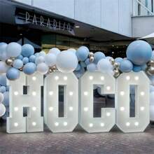 3FT Marquee Light Up Letters, Cool White Light Up Letters A-Z, Large Marquee Letters For Party Decorations, Marry Me Light Up Letters, Birthday Party Marquee Letters For Decor, Wedding Decor