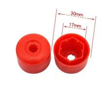 17mm Universal Car Wheel Hub Covers Anti-Rust Caps Auto Hub Tire Screw Cap Nut Bolt Dust Proof Protector Car Accessories 20Pcs - Colorful - View 7