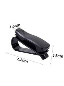 Kit 2 Prendedores Suporte de Carro Multifuncional Automóvel - Preto - Visão 4