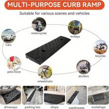 2X Threshold Kerb Ramp Mobility Access Wheelchair Scooter Bike Disability Safety - 2PCS - View 8