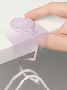 1pc Office Desk Portable Hook For Hanging Bags, Coats Or Headset At Desk Side Back To School,Bathroom Shelf,Hangers Hooks Hanger,Wall Pictures,White Hook,Black,Sticky Wall Hooks,Purse Hanger Wall,Wall Hangings,Picture Frame Hooks - Multicolor - View 4