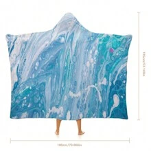 1 pièce Serviette de plage à capuche extra large, surdimensionnée, super absorbante, couverture de plage anti-sable, serviette de plage en fibre super fine, indispensable pour l'été, coupe-vent, écran solaire, plage, fête, séchage en voyage, camping, accessoires de plage, cadeau essentiel de vacances