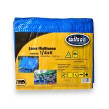 LONA PLASTICA 1.5X2.1 MTS WILSON - Azul - Ver 2