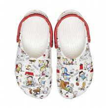 Crocs PeanutsClassicClogT Whi/Mlti - White Multicolor - View 4