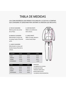 CONJUNTO CASUAL TELA LIGERA PARA DAMA CON SUDADERA BORDADA CON CAPUCHA Y PANTALON RECTO - Azul Cadete - Ver 4