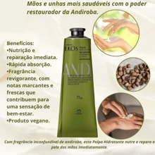 Crema Para Manos Andiroba Ekos 75G. Hidratante para manos. Natura - ANDIROBA - Ver 2