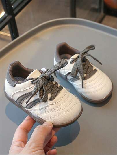 Kids Sneakers 2025 Spring New Breathable Girls Casual White Shoes, Soft Bottom Boys Shoes, Toddler Non-Slip Training Shoes