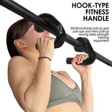 Pull Up Handgrepen Grips Fitnesshulpmiddelen Deadlift Weerstandsbanden Krachttrainer Fitnessapparatuur voor sporttraining