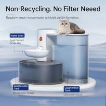 Smart Pet Water Fountain, Automatic Pet Water Dispenser, Pet Feeding Supplies For Dogs & Cats, Pet Drinking Fountain, Dog & Cat Accessories,Gift For Pets