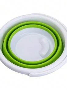 3L Magic Folding Flexible Retractable Bucket - Green - View 4