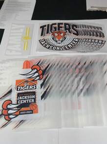 Custom Prints Heat Transfers, T-Shirt Heat Transfer Ready To Press, DTF Iron On Personalised, Custom Logo Heat Printing Transfer Gang Sheets,Graphic Print - Multicolor - View 6