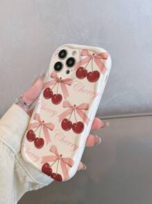 1 件蝴蝶结和樱桃 TPU 相机镜头保护手机壳,多功能、可爱、防摔,兼容 iPhone11 12 13 13ProMax 13ProMax 14ProMax 14ProMaxiPhone15 15PRO 15PLUS 15PROMAX iPhone16 16Pro 16Plus 16Promax 系列防水防震防刮 - 彩色 - 查看 3