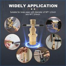 Plumbers Olive Puller Removal Gas Pipe Plumbing Remover Tool 15-22mm - Yellow - View 6